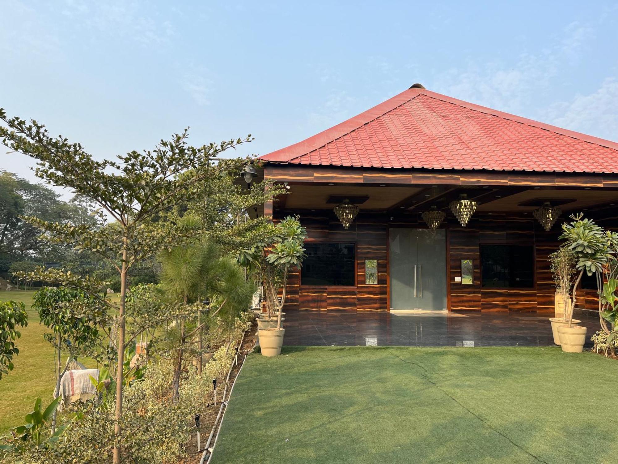The Green Wood Palace I Farm House I Wedding I Party I 87Oo2O5865 Villa Gurgaon Eksteriør billede